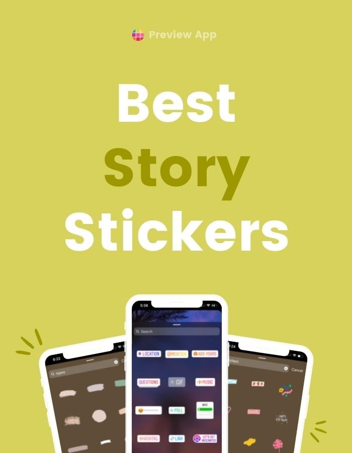 Best Instagram Story Stickers in 2022 (and Names to find Aesthetic